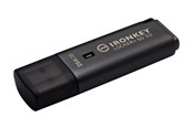 USB Stick - Kingston IronKey Locker+ 50 G2 - Sort - 256GB - USB Stick - IKLP50G2/256GB