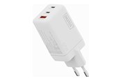 Mobil - Adaptere & Opladere - DIGITUS power adapter - GaN - 2 x USB-C USB - 67 Watt - DA-10303