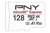 Hukommelseskort - PNY - flash memory card - 128 GB - microSD PCI Express Gen 3x1 UHS-I - P-SDU128P31880EXP-GE