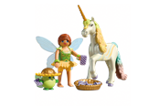 Figur - Playmobil Samlefigur enhjørning: Rainbow Flower med fe - 71840