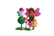 Playmobil - Playmobil Figures - Fe med sød hjælper - 72034