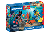 Playmobil - Playmobil City Action - Politidykker med skat - 72078