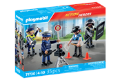 Playmobil - Playmobil City Action - Sæt med politifigurer - 71730