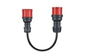 Elbil ladere - go-e Gemini flex 11 kW adapter til rød CEE 32A - CH-04-36