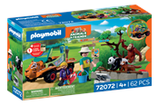 Playmobil - Playmobil Dyr & Venner - Zoo: Dyrepasser med køretøj - 72072