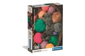 Puslespil - Clementoni Puzzle 500 Pcs CB High Quality Collection Fluffy Kitten - 35617