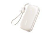 Powerbank - Baseus EnerFill FC21 Qpow 3 Ultra 10000mAh 45W Power Bank with Digital Display and Detachable USB-C - Lightning Cable - Titanium Powerbank - 10000 mAh - E0027Q01