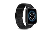 Smartwatch - Tilbehør - Puro Loop Nylon Strap for Apple Watch 42 / 44 / 45 / 49 mm - Black - AW44LOOPBLK