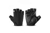 Cykeltilbehør - Rockbros S106BK cycling gloves size L - black - S106BK-L