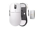 Mus - Lamzu Inca - Gaming Mus - Optisk - 6 knapper - Hvid - 6975637430046