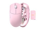 Mus - Lamzu Maya X - Gaming Mus - Optisk - 6 knapper - Pink - 6975637430190