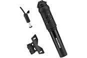 Cykeltilbehør - Rockbros 810PCS-HP Mini Hand Bicycle Pump with Presta & Schrader Hose - Black - Rockbros-810PCS-HP
