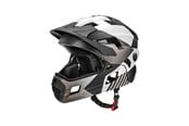 Cykeltilbehør - Rockbros TS-61 10110061005 Children's Bike Helmet with Detachable Chin Size S (48-54) - Gray - 10110061005
