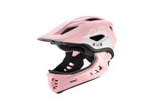 Cykeltilbehør - Rockbros TT-32001 Rabbit Children's Bike Helmet with Detachable Chin Size S (48-52) - Pink - TT-32001