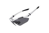 Cykeltilbehør - Rockbros 10142 photochromic UV400 cycling glasses - white - 10142