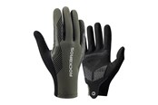Cykeltilbehør - Rockbros 16110006003 shock-absorbing cycling gloves size L - green and black - 16110006003
