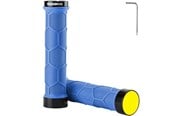 Cykeltilbehør - Rockbros 40720007003 bicycle grips with reflector - blue - 40720007003