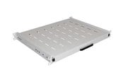 Rack skabe - Lanberg - rack sliding shelf - 445 x 350 mm load capacity up to 35 kg 4-point mounting - 1U - AK-1020-S