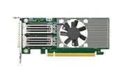 Netværksadapter (netkort, printserver mv.) - QNAP QXG-100G2SF-BCM - network adapter - PCIe 4.0 x16 - 100 Gigabit QSFP28 x 2 - QXG-100G2SF-BCM