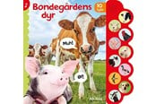 Børnebøger - Bondegårdens dyr (med 10 lyde) - Børnebog - Papbog - 9788741532851