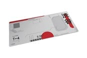 Musemåtte & tilbehør - Trust GXT759 XXL MOUSEPAD - JAPAN WHITE - 25717