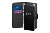 Mobil - Covers & Cases - Puro Eco-Leather Case Protective Case for Samsung Galaxy S26 Plus with Wallet - Black - PUSGS26PBOOKC8BLK