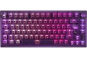 Tastatur - Corsair K65 Plus Wireless 75% - MLX Red - Atomic Purple - Gaming Tastatur - Uden Numpad - Nordisk - Lilla - CH-91D421E-ND