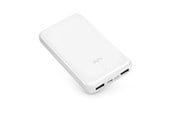 Powerbank - Puro Powerbank White 10000mAh 12W 2xUSB-A + USB-C - White Powerbank - Gul - 10000 mAh - PWFCBB100P2WHI