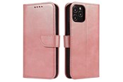 Mobil - Covers & Cases - Hurtel Magnet Case Elegant Case Cover with a Flap and Stand Function Poco M4 Pro 5G Pink - 5907769338298