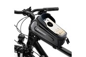 Mobil - Andet Tilbehør - Wozinsky bicycle bag for the frame armored with a phone pocket 1.7 l - black - 5907769372469