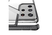 Mobil - Covers & Cases - ITSKINS HYBRID CLEAR cover for Samsung Galaxy S21 Ultra 4G / 5G®. Black and transparent - SGU3-HBMKC-BKTR