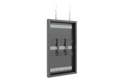 Vægbeslag, AV-Beslag & AV-Møbler - Multibrackets M Pro Series enclosure - Slim - for digital signage display - wire small universal theft protect - black - Maks 40 kg - Maks størrelse 43" - 7340234811458