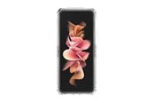 Mobil - Covers & Cases - ITSKINS HYBRID CLEAR cover for Samsung Galaxy Z Flip3 5G®. Transparent - SGF2-HBMKC-TRSP