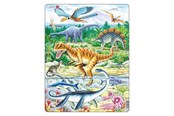 Puslespil - Larsen Puzzles Puzzle Dinosaurs - 35 pieces Maxi (36.5x28.5 cm) Floor - FH16
