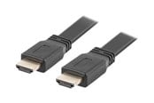 Skærmkabel - Lanberg HDMI cable with Ethernet - 1 m - CA-HDMI-21CU-0010-BK