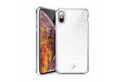Mobil - Covers & Cases - ITSKINS HYBRID GLASS cover for iPhone XS Max®. Silver - APXP-IRIDM-SLVR