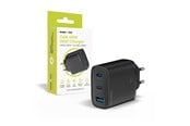 Mobil - Adaptere & Opladere - Mobile Origin GaN 40W Wall Charger MO13 - black - 1 USB-A + 2 USB-C - FRL-GAN40W-MO13-BLK