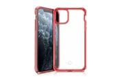 Mobil - Covers & Cases - ITSKINS HYBRID CLEAR cover for iPhone 11 Pro Max / XS Max®. Red and transparent - APXM-HBMKC-RATR