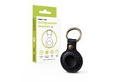 Mobil - Andet Tilbehør - Mobile Origin AirTag Leather Keychain A6 black - MO-ALK-BLK