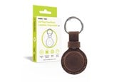 Mobil - Andet Tilbehør - Mobile Origin AirTag Outdoor Leather Keychain A7 midnight brown - MO-AOLK-MBRW