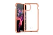 Mobil - Covers & Cases - ITSKINS HYBRID SOLID cover for iPhone 11 Pro / XS / X®. Plain coral and transparent - APXE-HYBSO-PCTR