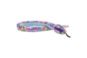 Plys - Wild Republic Plush Toy Snakes 137 cm Foil Dotted Rainbow - 27778
