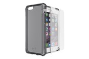 Mobil - Covers & Cases - ITSKINS SPRECTRUM CLEAR360 cover for iPhone 6 Plus / 6s Plus®. Black - APSP-SPTDC-BLCK
