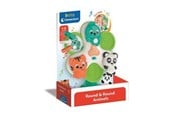 Babylegetøj - Clementoni New Round&Round Animals - 17952
