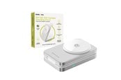Mobil - Adaptere & Opladere - Mobile Origin 3in1 Qi2 25W Foldable Charging Stand PW35.MagSafe Compatible - Silver - MO-FCHS-PW35-SLV