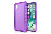 Mobil - Covers & Cases - ITSKINS SPECTRUM CLEAR cover for iPhone XS / X®. Purple - APHX-SPECM-PRPL