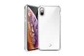 Mobil - Covers & Cases - ITSKINS HYBRID GLASS cover for iPhone XS / X®. Silver - APHX-IRIDM-SLVR