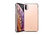 Mobil - Covers & Cases - ITSKINS HYBRID GLASS cover for iPhone XS / X®. Rose - APHX-IRIDM-ROSE