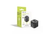 Mobil - Adaptere & Opladere - Mobile Origin Universal Travel Adapter PW30 EU/UK/US/AUS Black - MO-UTRA-PW30-BLK