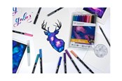 Skrive- og Tegneværktøjer - American Tombow ABT - twin-tip brush pen - assorted galaxy colors (pack of 10) - ABT-10C-3